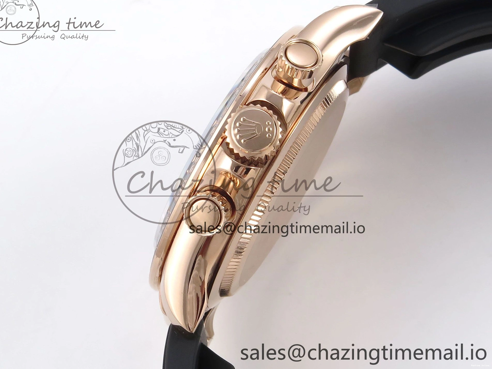 0106 Durable Daytona 126515 QF 1:1 Best Edition Black RG Diamonds Dial on Oysterflex Strap SH4131 V6（Gain Weight） 1207